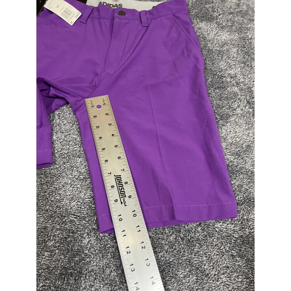 Adidas Golf Ultimate365 Shorts Mens 28 Purple DT6677 Performance Stretch